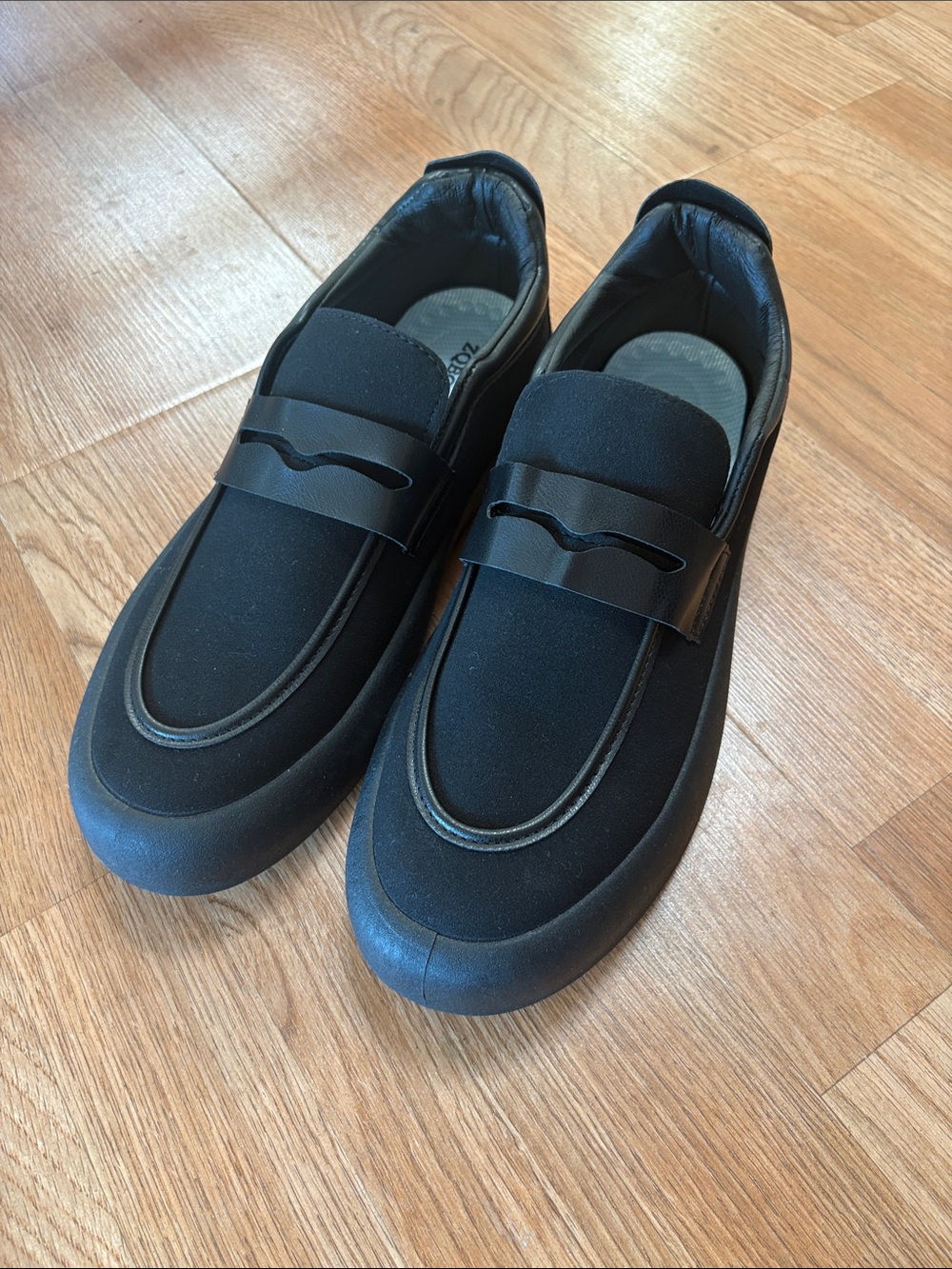 Men's Black Dress Loafers
